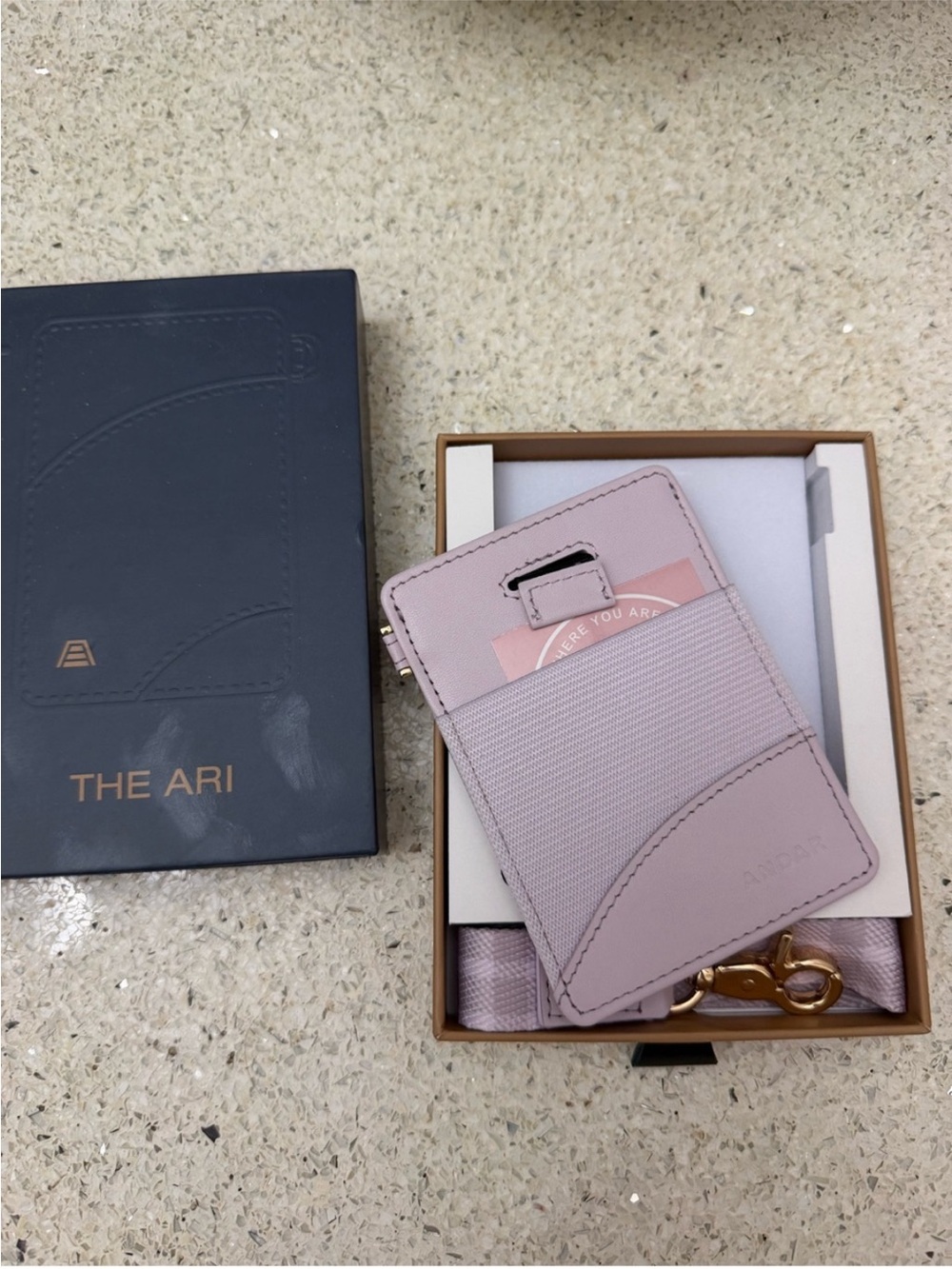 The Ari Cardholder with Strap